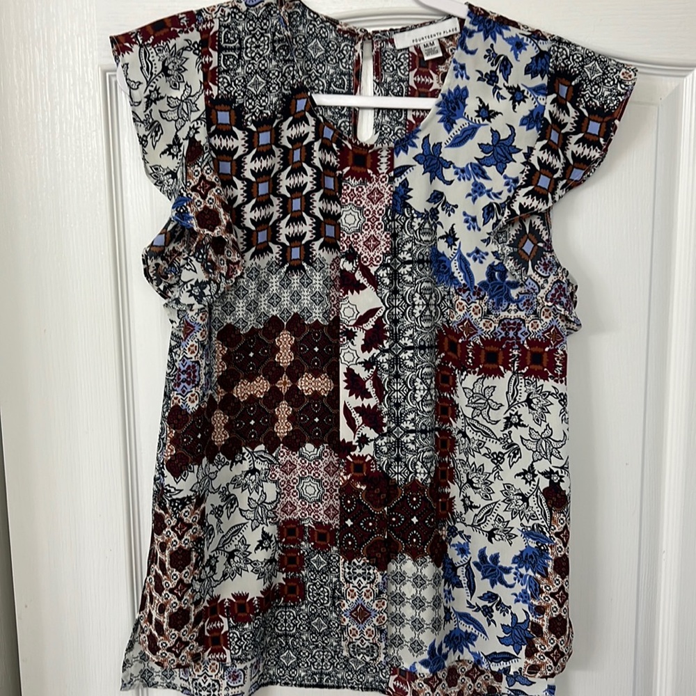 Printed blouse